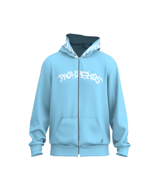 Blue Ares Fleece Jacket | Promchos Clothing UK