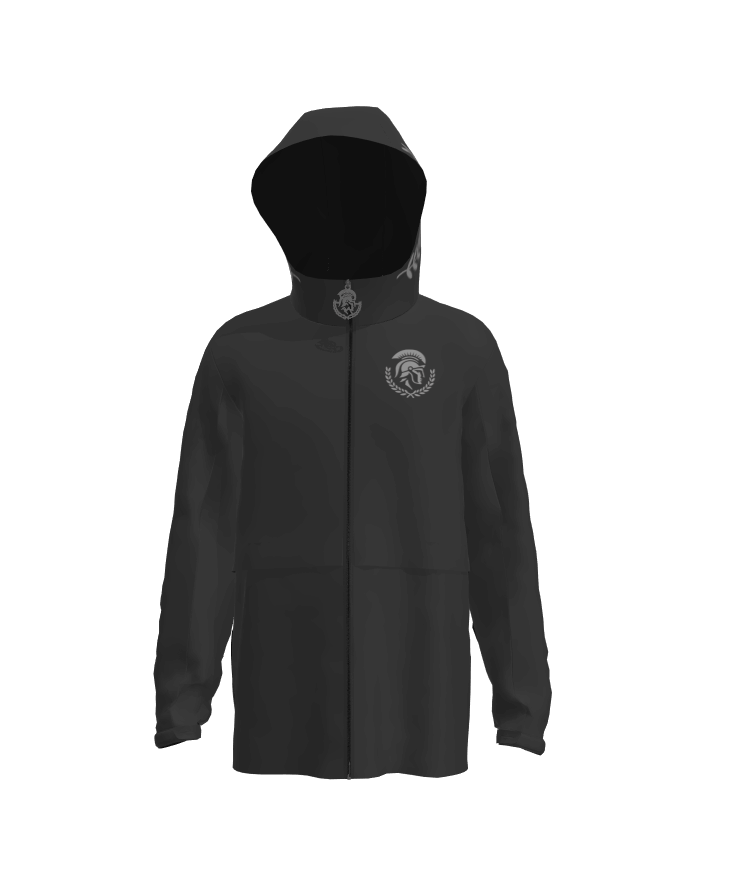 Black Ares Reflective Windbreaker | Promachos Clothing UK