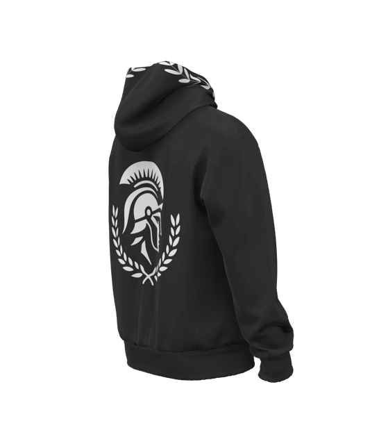Black Ares Fleece Jacket | Promachos Clothing UK