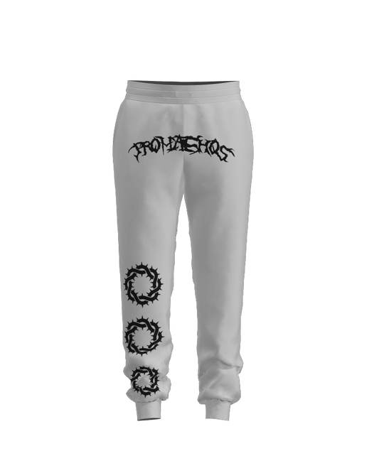 Grey Ares Fleece Joggers | Promachos Clothing UK 