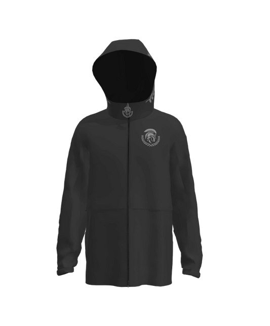 Black Ares Reflective Windbreaker | Promachos Clothing UK